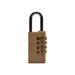 Scan Brass Combination Padlock 28mm Scan - Town Tools