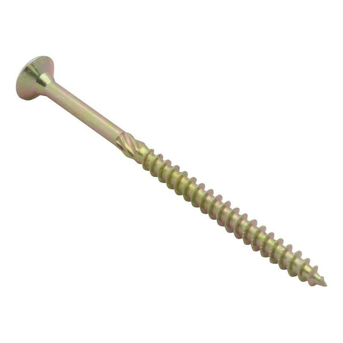 Forgefix Spectre™ PZ Compatible Wood Screw CSK ZYP 5.0 x 80mm Box 100 ForgeFix - Town Tools