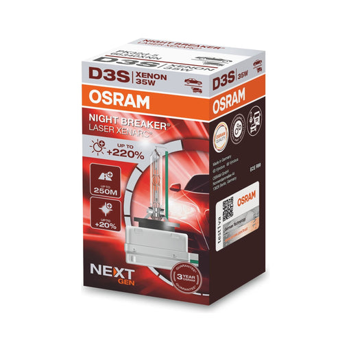 Osram XENARC NIGHT BREAKER LASER D3S, Next Generation, 220% more brightness, HID Osram - Town Tools 