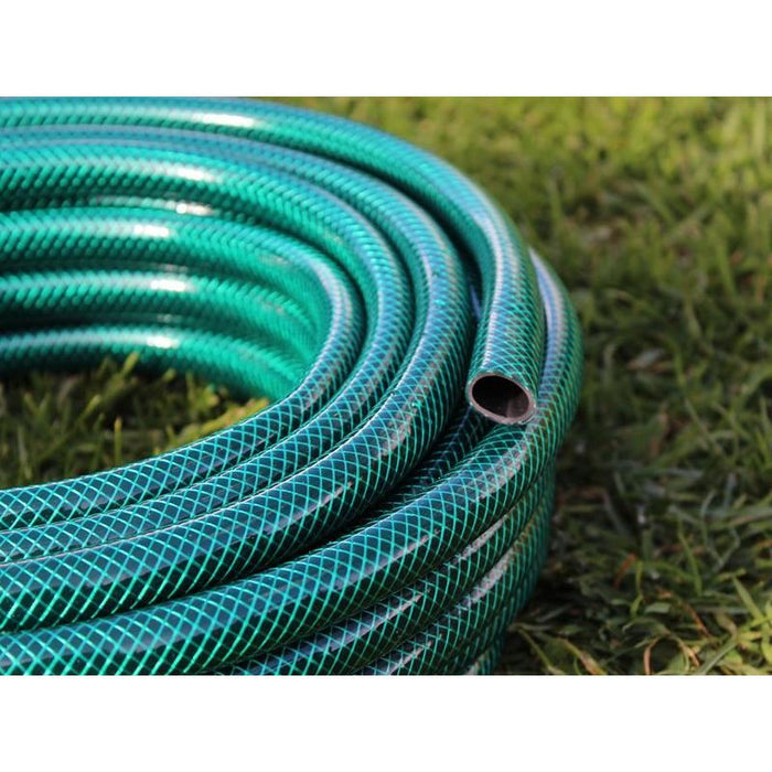 Faithfull PVC Garden Hose 20m with Fittings & Spray Gun Faithfull - Town Tools