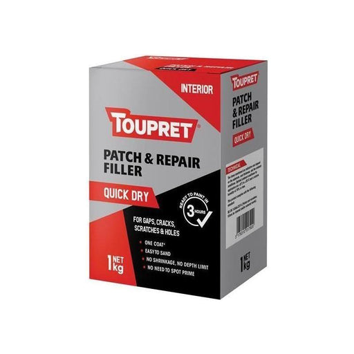 Toupret Quick Dry Patch & Repair 1kg Toupret - Town Tools
