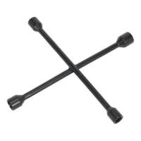 Sealey 4-Way Wheel Brace 17, 19, 21, 22mm AK2090