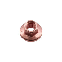Connect Copper Flashed Nut Flanged & Self Locking M8 x 1.25 x 10mm Hex 5pc 30742