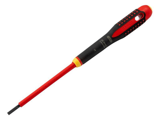 Bahco ERGO VDE Insulated Slotted Screwdriver 4.0 x 100mm Bahco - Town Tools