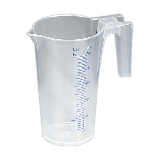 Sealey Measuring Jug Translucent 0.25L JT0250 Sealey - Town Tools 