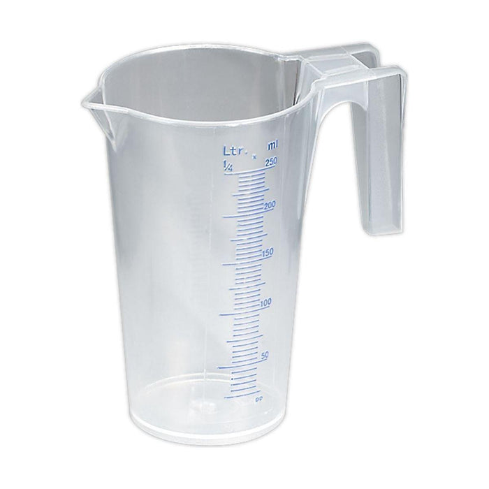 Sealey Measuring Jug Translucent 0.25L JT0250 Sealey - Town Tools 