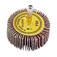 Draper Abrasive Flap Wheel, 50 x 20mm, 80 Grit - PTAFW