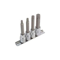 Laser Long Star Socket Bit Set 1/2"D 4pc 2379