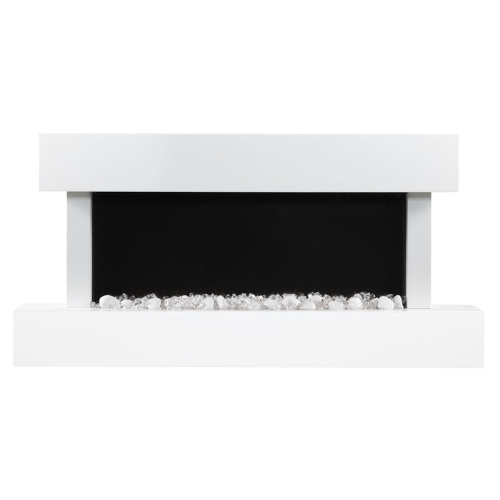 Baridi 46" Wall Mounting 1000W/2000W Electric Fireplace with LED Flame Effects