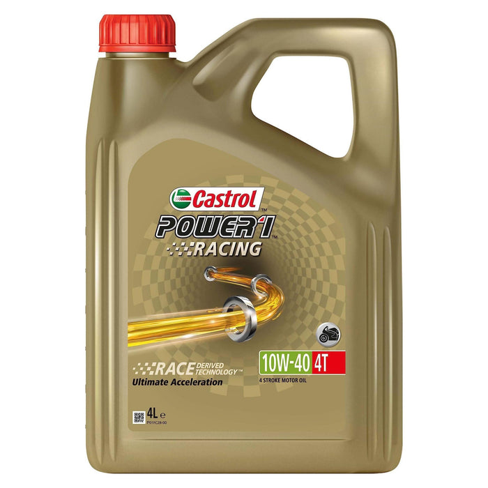 Castrol Power1 Racing 4T 10W-40 - 4L 15F57B Castrol - Town Tools 