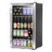 Baridi 85L Wine, Beer & Drinks Fridge with Thermostat - Stainless Steel Baridi - Town Tools