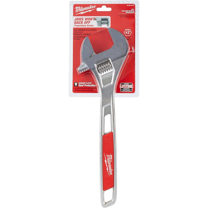 Milwaukee 250mm Milwaukee Adjustable Wrench Milwaukee - Town Tools 