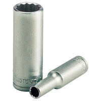 Teng Tools 1/4" Deep Socket 12 pt AF 3/16"