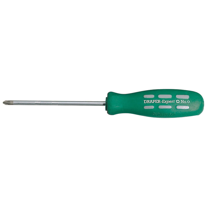 Draper PZ Type Mechanic's Screwdriver, 75mm, No.0 (Sold Loose) 67861 Draper - Town Tools 