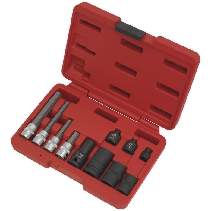 Sealey Brake Caliper Socket Set 11pc VS0465 Sealey - Town Tools 