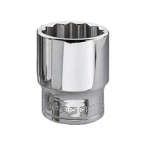 Facom Bi-Hexagon Socket 3/8in Drive 17mm Facom - Town Tools