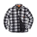Scruffs Worker Padded Checked Shirt Black/White M Scruffs - Town Tools 