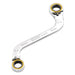 Draper Expert HI-TORQ Double Ring Ratchet S-Shape Spanner, 14 x 16mm Draper - Town Tools
