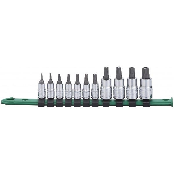 Carlyle Tools Socket Set - 5 Star Metric - Tamper Proof