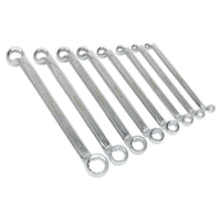 Sealey Offset Double End Ring Spanner Set 8pc Metric AK6327