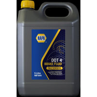 Genuine NAPA Dot 4 Brake Fluid 5L Fits