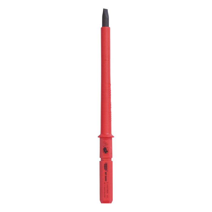 Draper XP1000 VDE Plain Slot Interchangeable Screwdriver Blade, 5.5 x 100mm Draper - Town Tools 