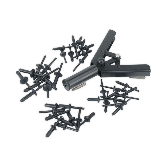 Sealey Plastic Riveting Kit RT001 Sealey - Town Tools 