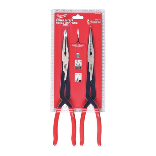 Milwaukee 4932492499 2pc Long Reach Pliers Set Milwaukee - Town Tools 