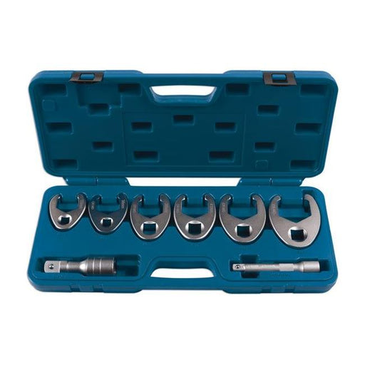 Laser Crows Foot Wrench Set 1/2"D, 3/4"D 8pc 7476 Laser - Town Tools 