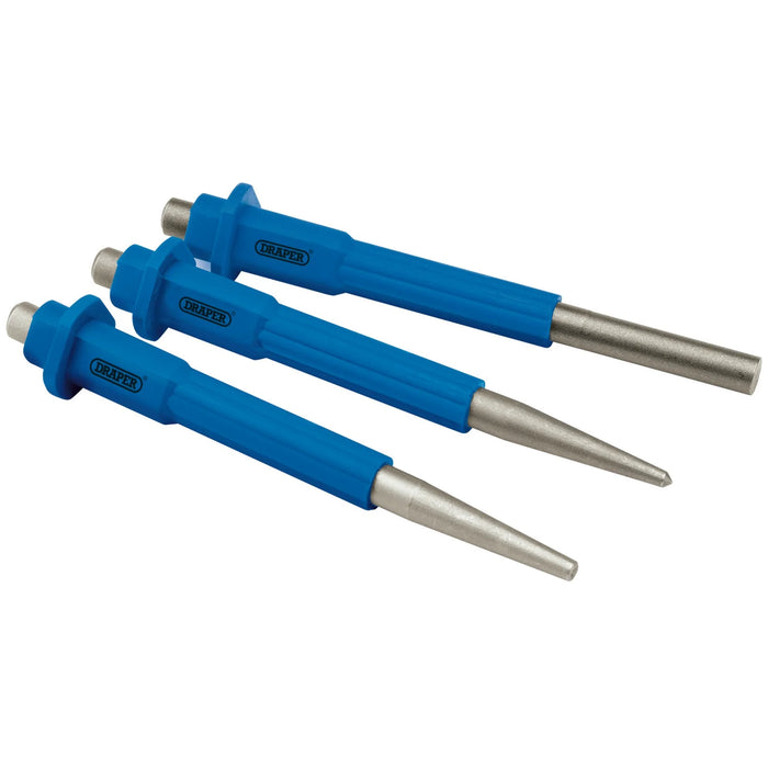 Draper Nailset, Centre Punch and Pin Punch Set (3 Piece) - 622/3/PP