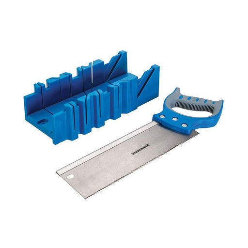 Silverline Expert Mitre Box & Saw 300 x 90mm Silverline - Town Tools 
