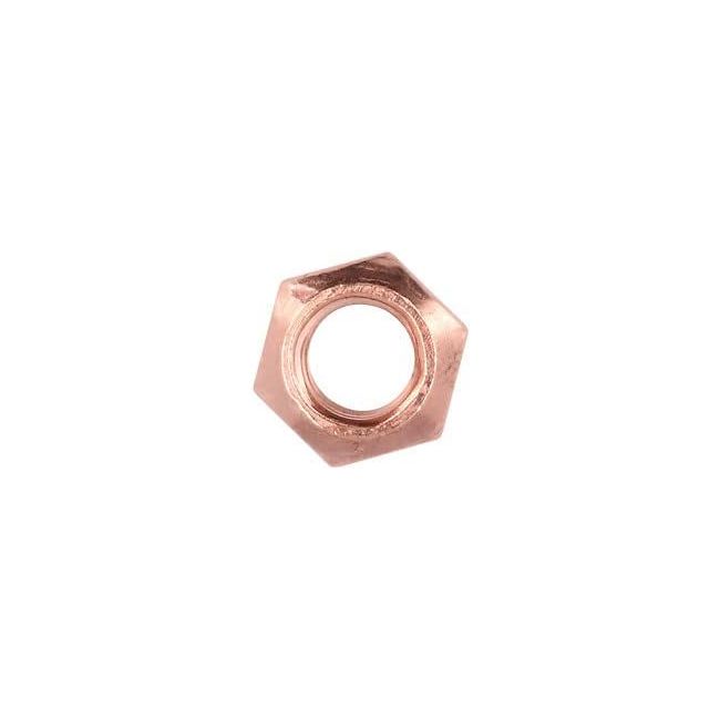 Connect Copper Flashed Nut M8 x 1.25 x 13mm Hex 10pc 35412 Tool Connection - Town Tools 