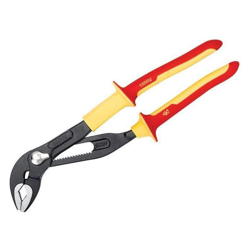 Bahco VDE Quick-Adjust Water Pump Pliers 250mm - 44mm Capacity Bahco - Town Tools