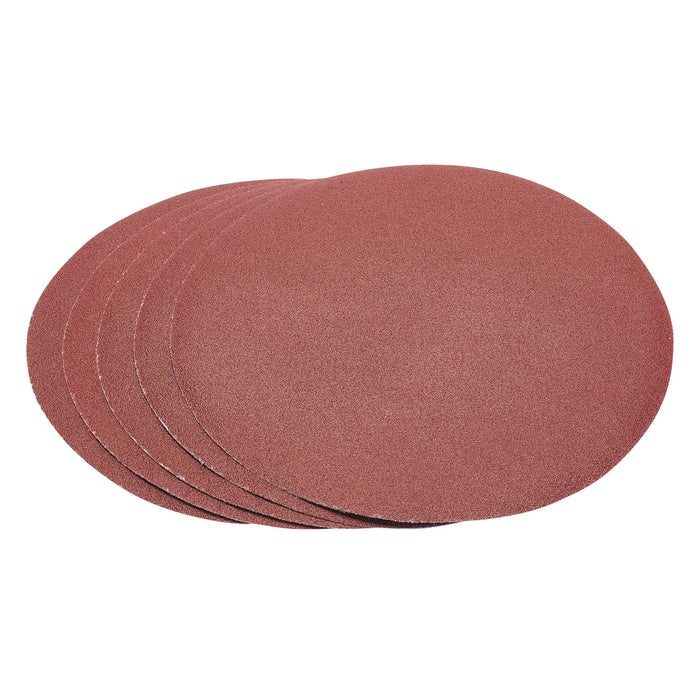 Draper Hook and Eye Backed Aluminium Oxide, , 100 Grit (Pack of 5) 200-230mm