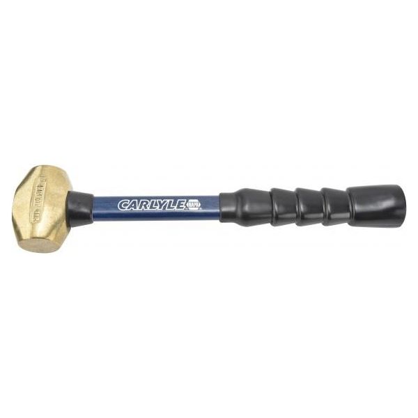 Carlyle Hand Tools Brass Hammer - Fiberglass Handle - 12in. - 2 lb Caryle Tools - Town Tools 