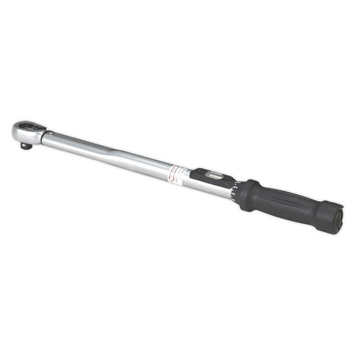 Sealey Torque Wrench Locking Micrometer Style 1/2"Sq Drive 40-210Nm(30-150lb.ft) Sealey - Town Tools 