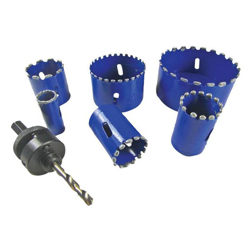 Boa Kitchen & Bathroom Installer Kit Diamond Holesaw Set, 6 Piece BOA - Town Tools