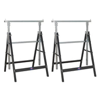 Sealey Fold Down Telescopic Trestle 200kg Capacity - Pair FDT32