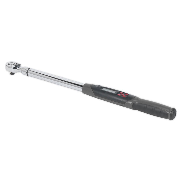 Sealey Angle Torque Wrench Digital 1/2"Sq Drive 20-200Nm(14.7-147.5lb.ft) STW306 Sealey - Town Tools 