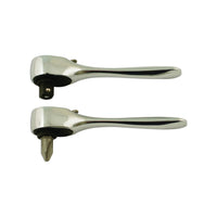 Laser Micro Ratchet Set 1/4"D 2pc 5822