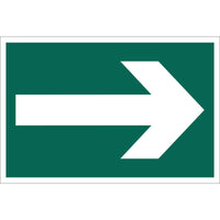 Draper Arrow Symbol' Safety Sign - SS37