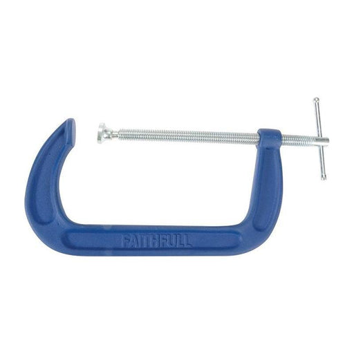 Faithfull Medium-Duty G-Clamp 200mm (8in) Faithfull - Town Tools