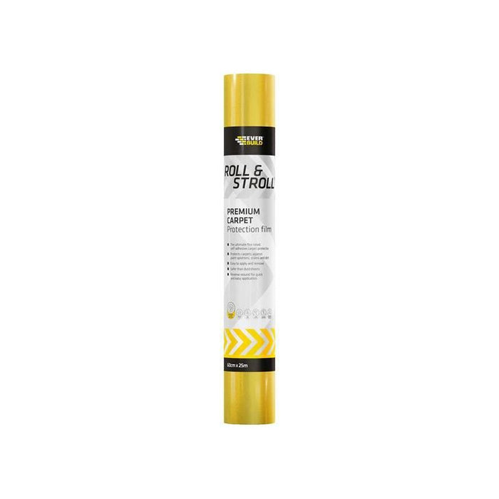 Everbuild Sika Roll & Stroll Premium Carpet Protector 600mm x 25m Everbuild Sika - Town Tools