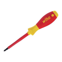 Wiha SoftFinish® electric slimFix Screwdriver Pozidriv PZ2 x 100mm