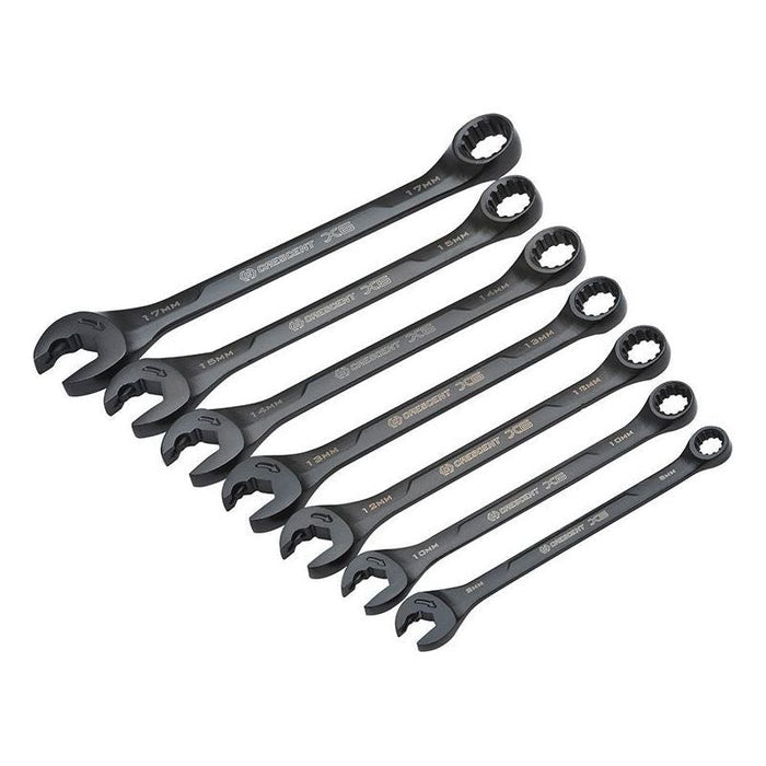 Crescent® X6™ Open End Ratcheting Spanner Set, 7 Piece Crescent® - Town Tools