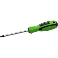 Sealey Phillips Screwdriver PH2 x 100mml (Black/Green)