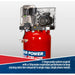 270L Vertical Belt Drive Air Compressor with Cast Cylinders 7.5hp 3ph 2-Stage Sealey - Town Tools 