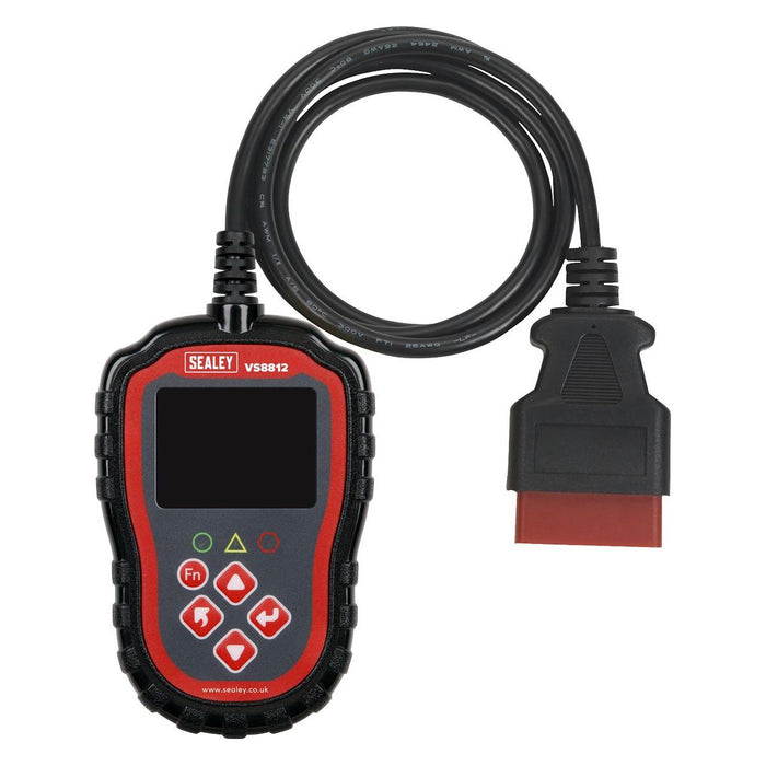 Sealey EOBD Code Reader Live Data VS8812 Sealey - Town Tools 