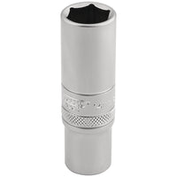 Draper 6 Point Metric Deep Socket, 3/8" Sq. Dr., 14mm 16582