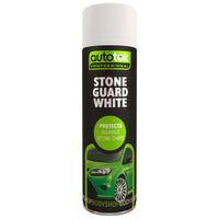 Autotek Stone Guard White Aerosol Spray Autotek  Underseal 500 ml Aerosol
